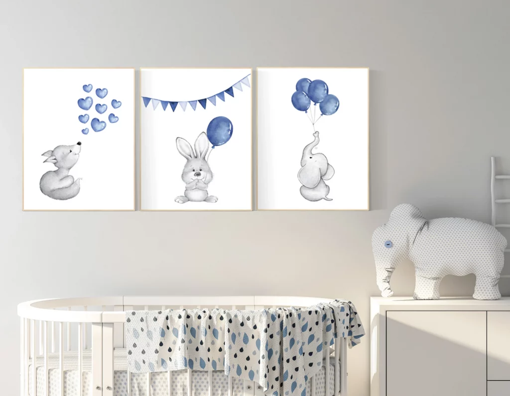 18 truly beautiful blue nursery ideas