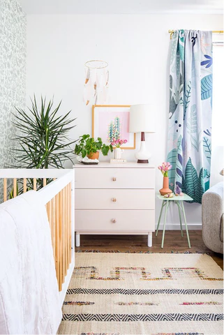 23 boho nursery that will inspire you to get creative