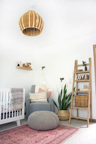 23 boho nursery that will inspire you to get creative