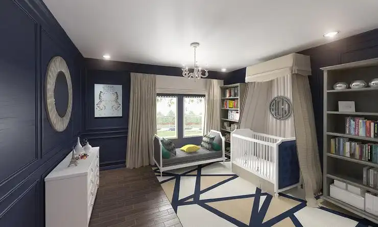 18 truly beautiful blue nursery ideas