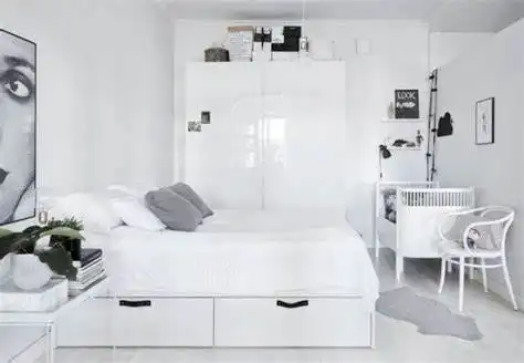 26 ways to successfully combine a master bedroom and nursery