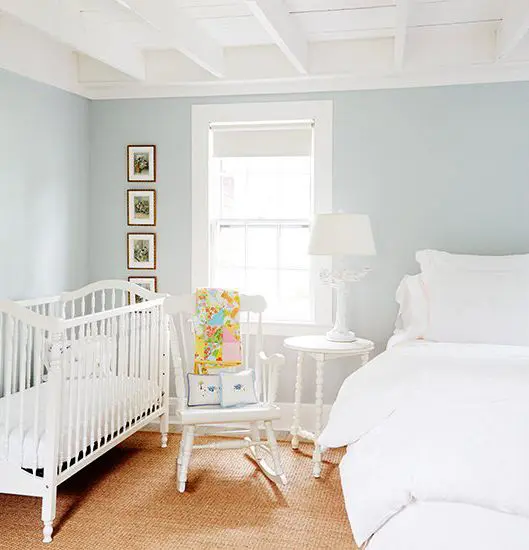 26 ways to successfully combine a master bedroom and nursery