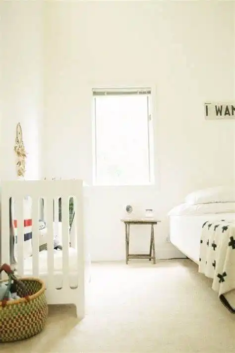 26 ways to successfully combine a master bedroom and nursery