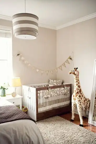 26 ways to successfully combine a master bedroom and nursery