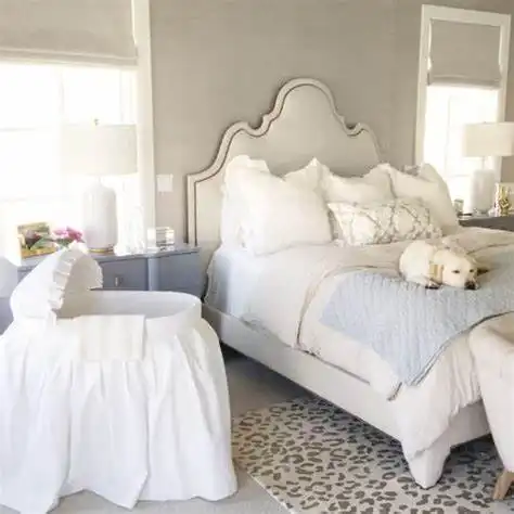 26 ways to successfully combine a master bedroom and nursery