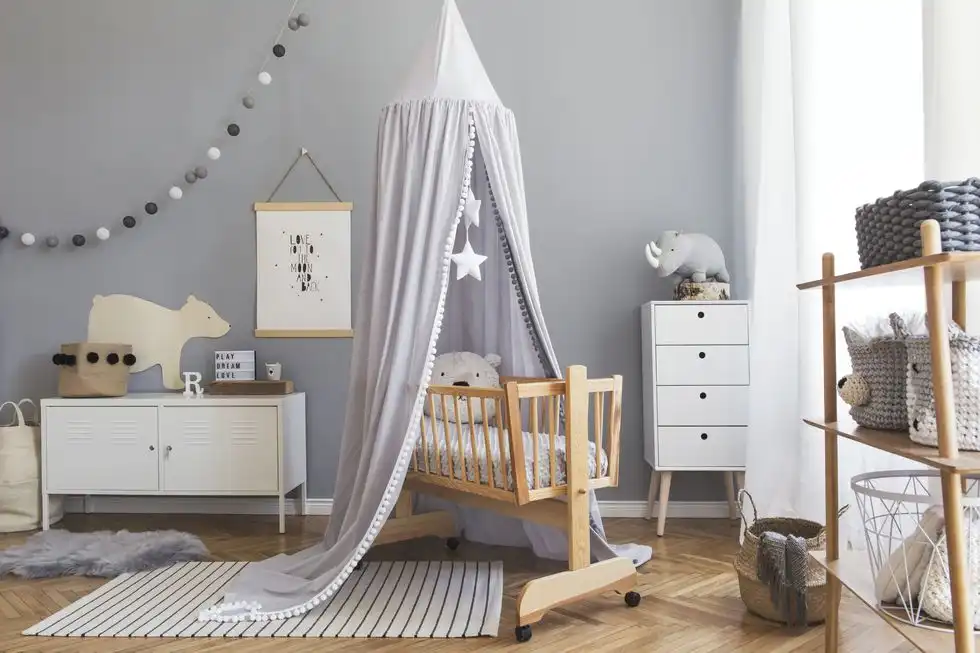 blue and grey nursery ideas