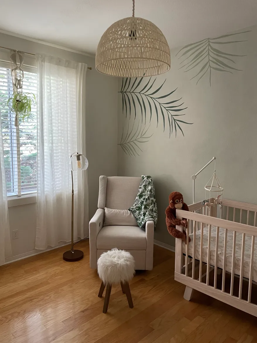 modern safari nursery decor