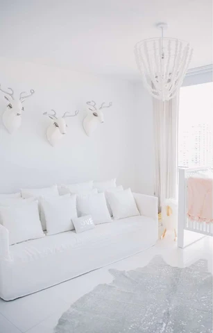 15 striking white nursery ideas