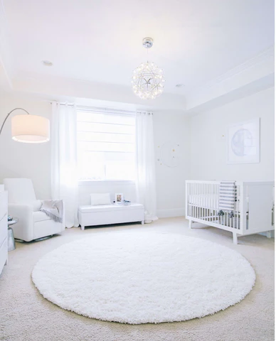 15 striking white nursery ideas