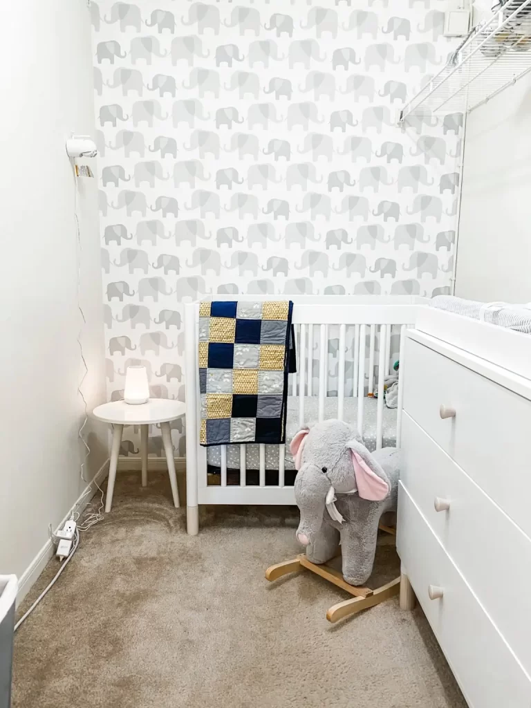 how do you turn a closet into a nursery