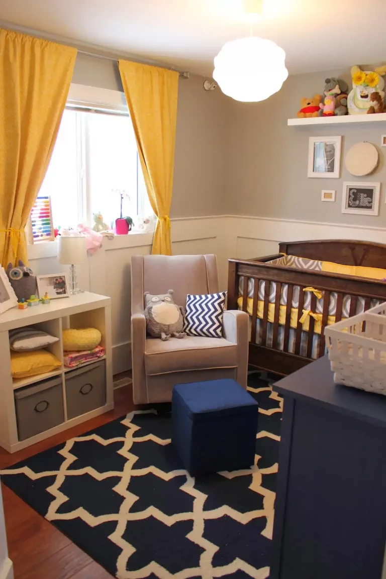 how to decorate a newborn nursery on a budget