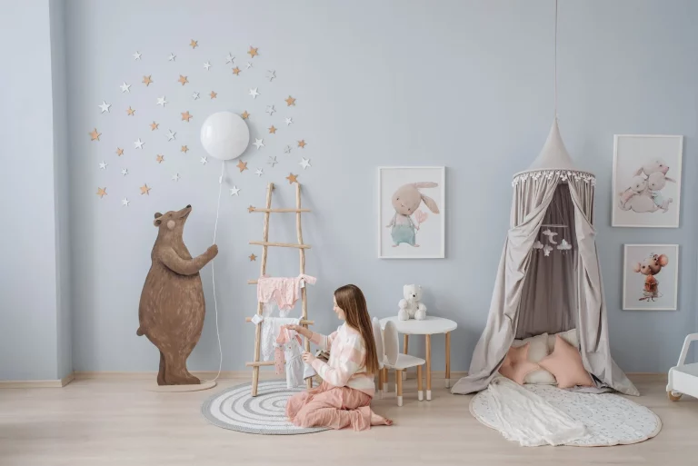 “charm your child’s imagination with dumbo nursery girl decor”